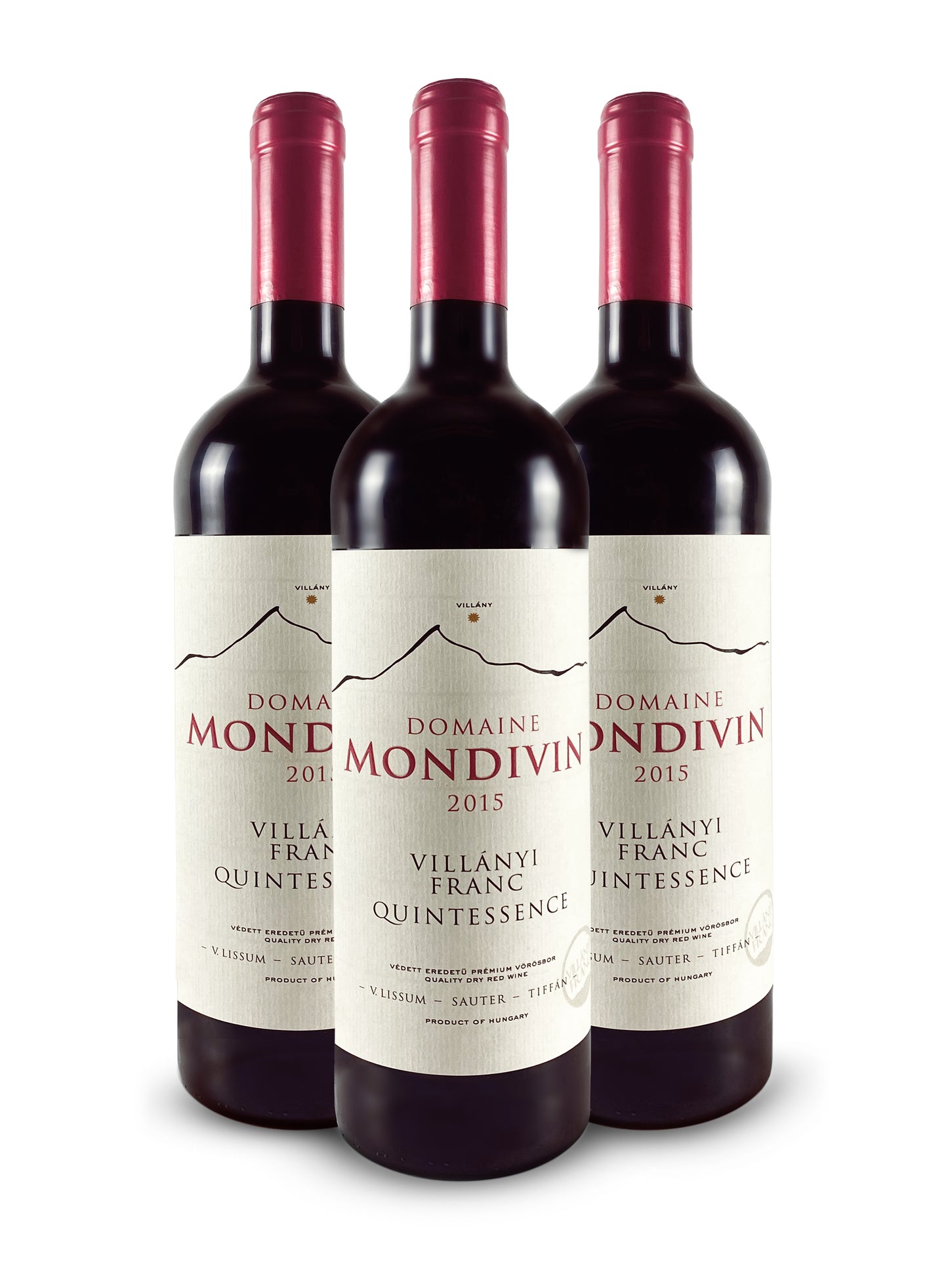 3 x Domaine Mondivin Quintessence 2015